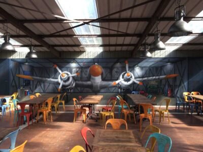 Bâche grand format XXL intérieure pour décoration, impression couleur haute définition