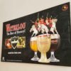 Impression UV grand format sur bois multiplex Waterloo Beer signalétique intérieure décoration murale B2B